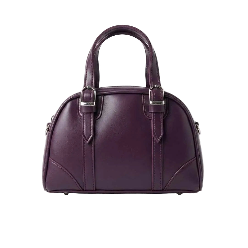 Dark Purple Patree Handbag