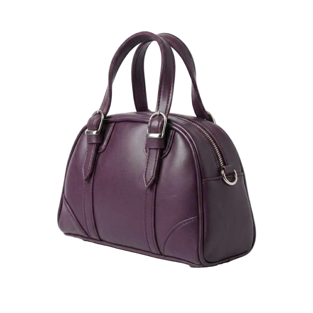 Dark Purple Patree Handbag