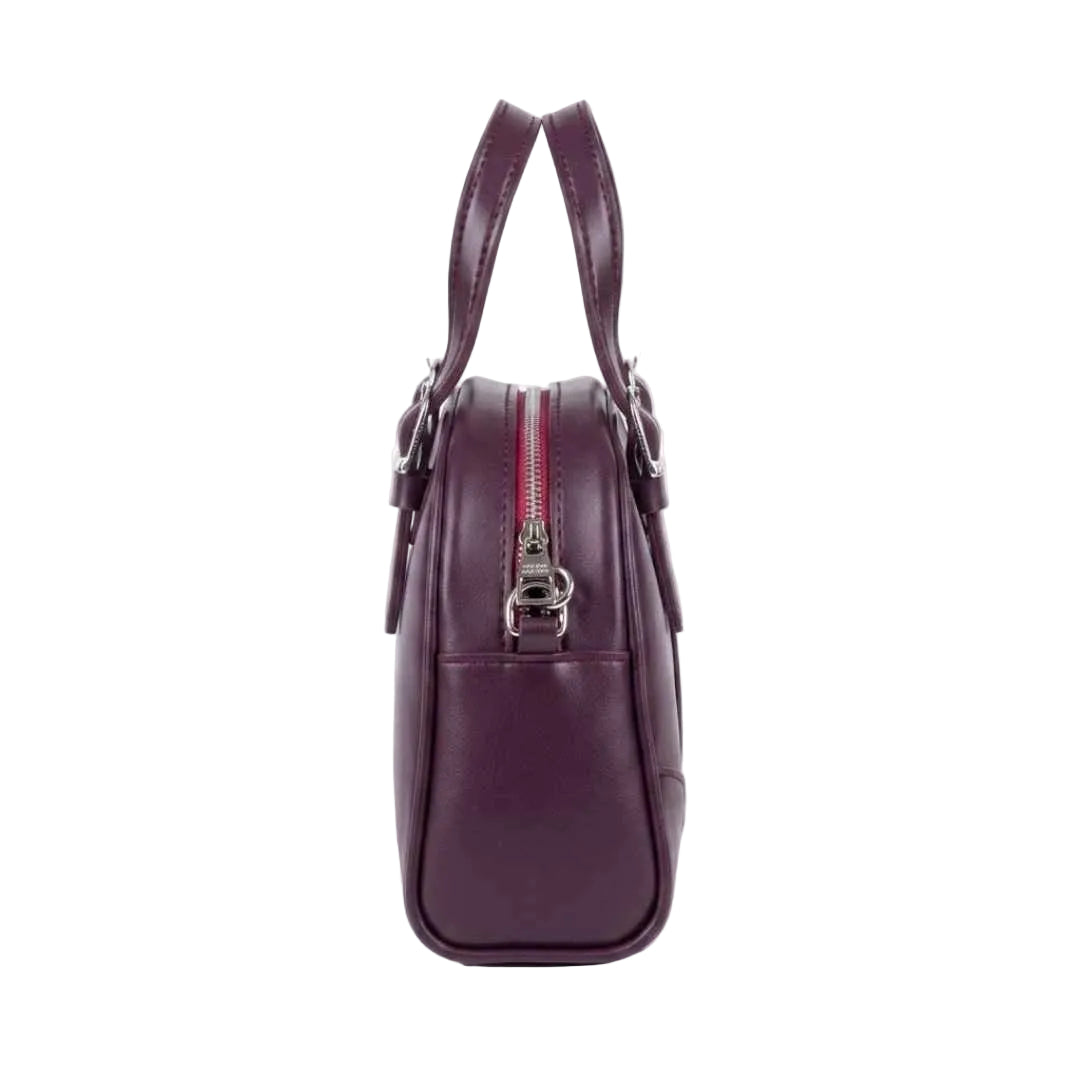 Dark Purple Patree Handbag