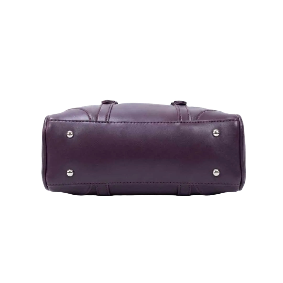 Dark Purple Patree Handbag