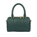 Dark Green Mini Duffle Handbag