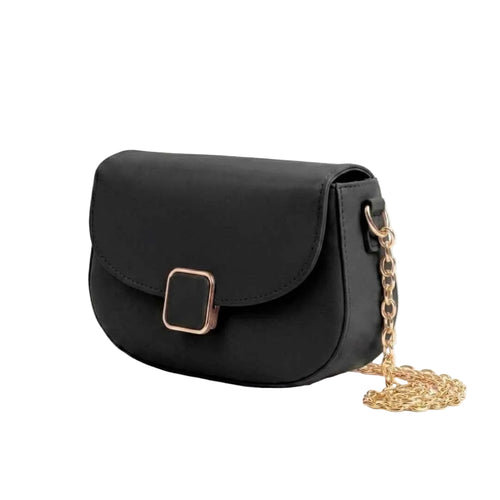 Black Oria Crossbody Bag