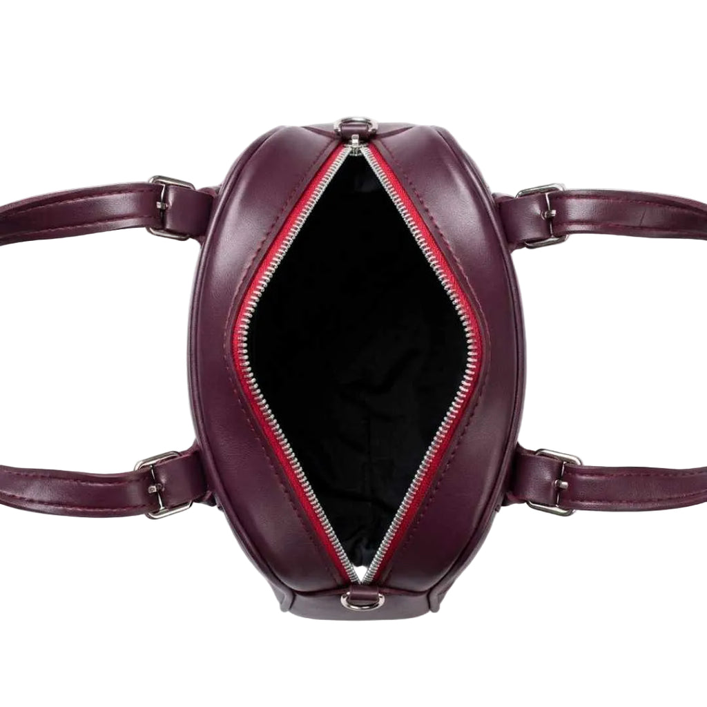 Dark Purple Patree Handbag