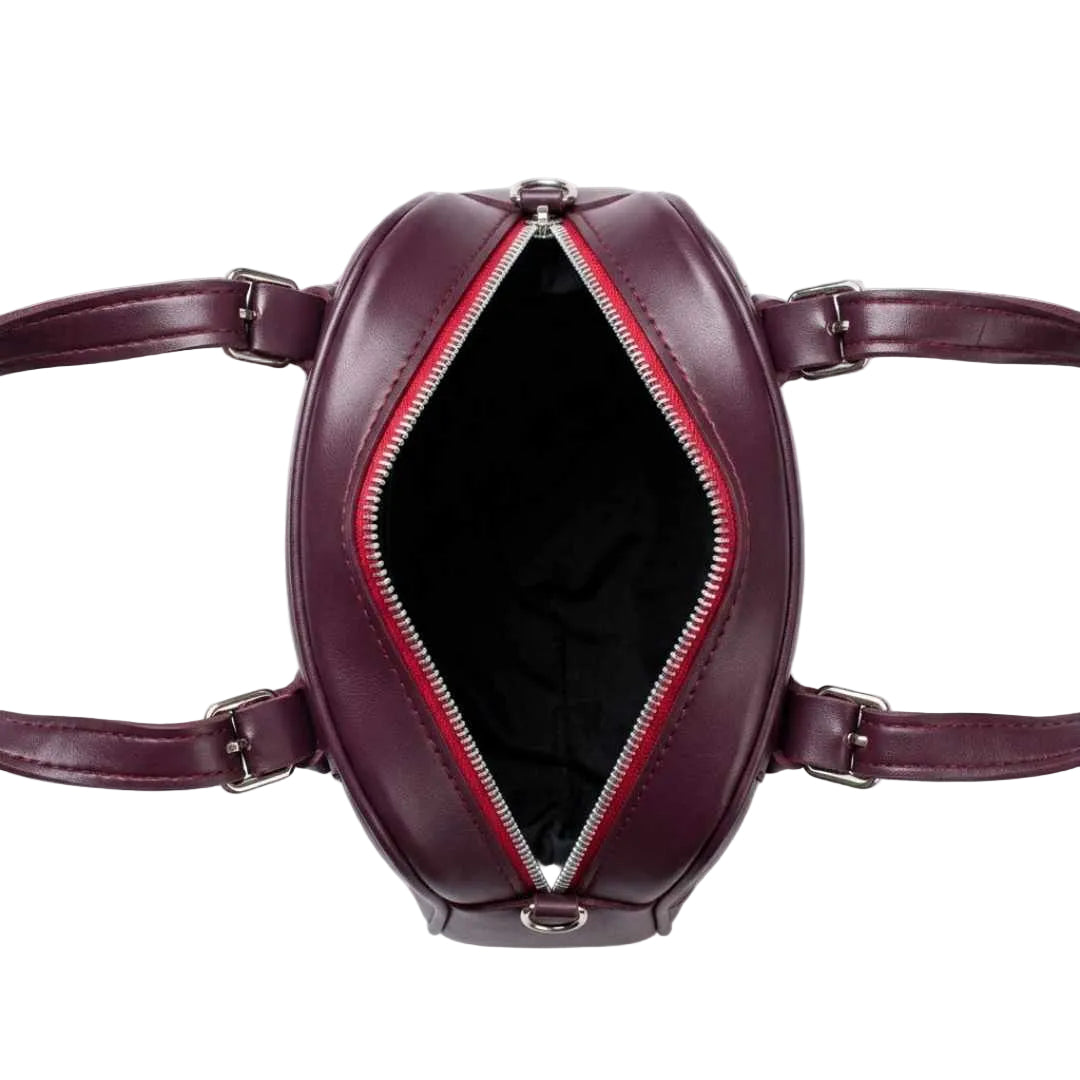 Dark Purple Patree Handbag