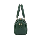Dark Green Mini Duffle Handbag