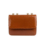 Brown Willow Crossbody Bag