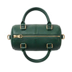 Dark Green Mini Duffle Handbag