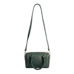 Dark Green Mini Duffle Handbag