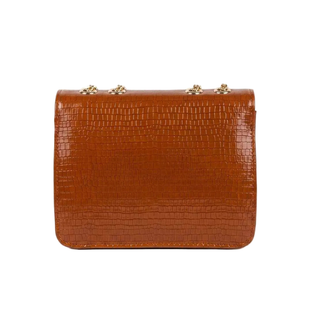 Brown Willow Crossbody Bag
