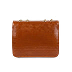 Brown Willow Crossbody Bag
