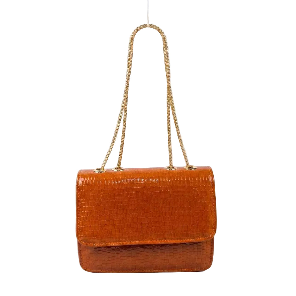 Brown Willow Crossbody Bag