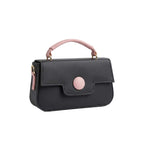 Black Mini Satchel Handbag