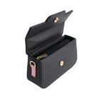 Black Mini Satchel Handbag