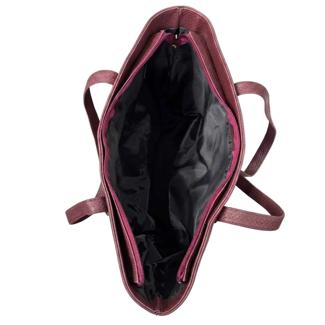 Maroon Merlot Tote Bag