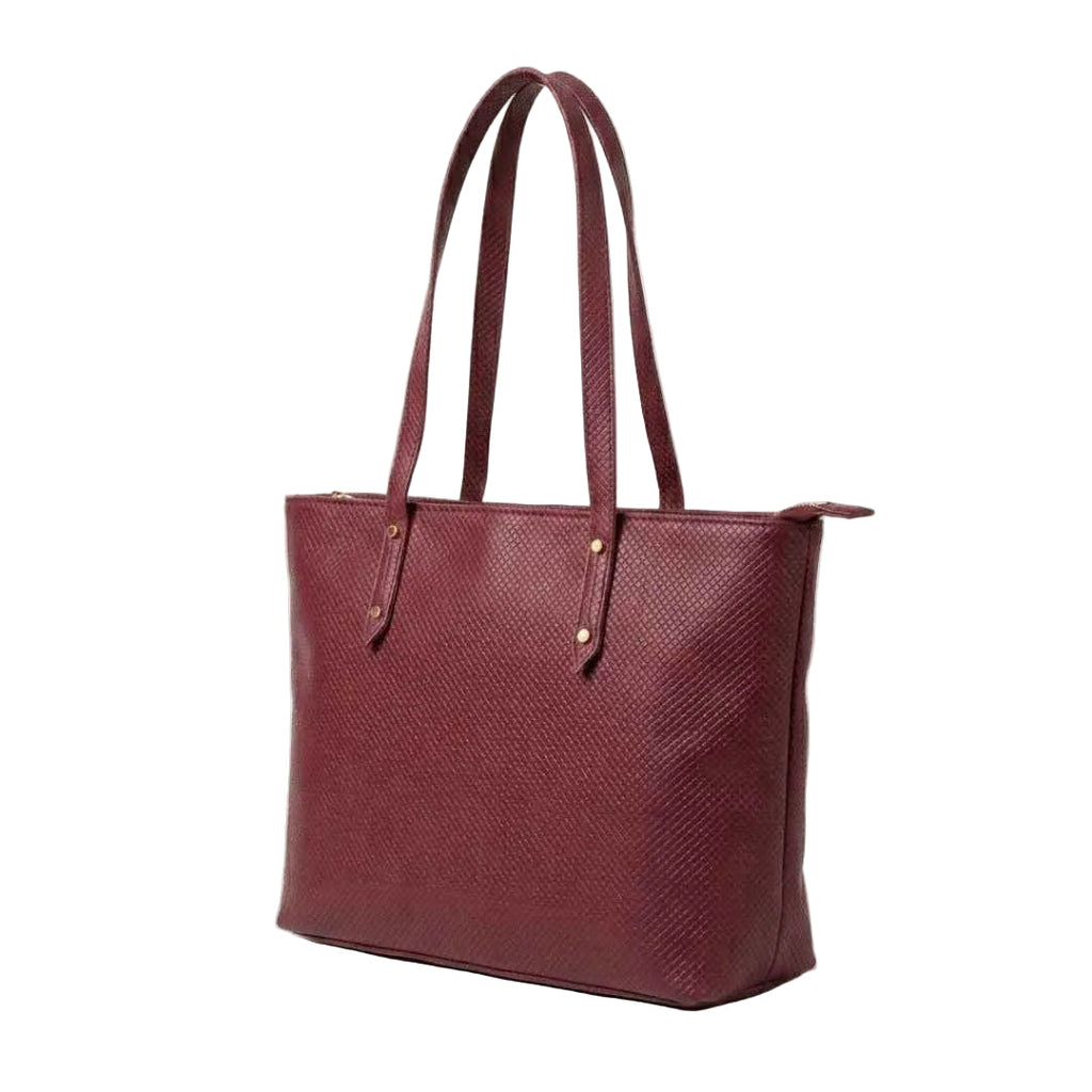 Maroon Merlot Tote Bag